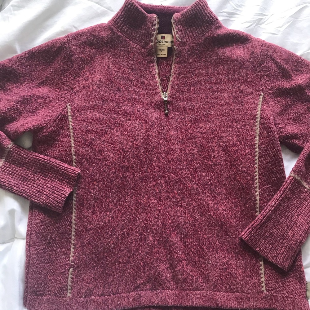 3 for $25. Woolrich sweater, women’s M.